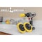Drill Brush Power Scrubber By Useful Products 5 in W 5 in L Brush, Yellow Y-EES-1L-QC-DB - alternate 4